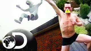 The Funniest And Most Painful Stunt Fails  You Have Been Warned [upl. by Acinoda]