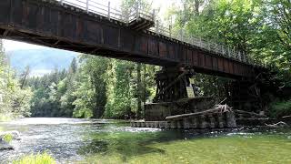 Lake Cowichan at Mile 702 Trestle [upl. by Paresh]