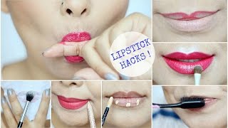 Lipstick Hacks EVERY Girl Should Know [upl. by Brenk157]