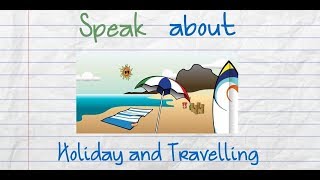 Holiday and Travelling Vocabulary in English [upl. by Janine438]