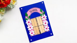 DIY Teachers Day Greeting CardHandmade Teachers Day card making ideasHow to make card for Teacher [upl. by Rede]