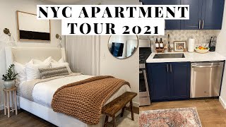 My Studio Apartment Tour  400 Sq ft in NYC [upl. by Voorhis437]