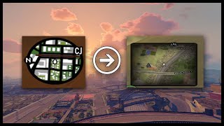 How to install GTA San Andreas HD Square Map [upl. by Nesnah]