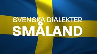 Svenska Dialekter – Småländska – Jönköpingsdialekt Jönköpingsmål Voice To Me [upl. by Yekim942]