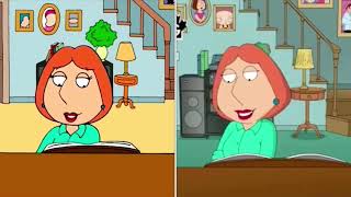 Old family guy intro to the new intro [upl. by Ahsikahs]