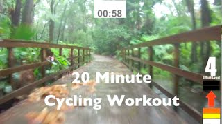 20 Minute Indoor Cycling Workout [upl. by Ashwin]