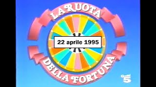 La Ruota della fortuna Canale5 22 aprile 1995 [upl. by Mcnally]