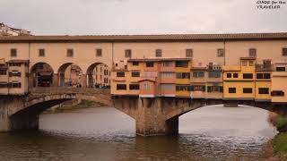 Ponte Vecchio Old Bridge Florence  Italy [upl. by Jase582]