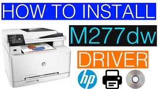 How to install HP Color LaserJet Pro MFP M277dw In Windows [upl. by Alded]