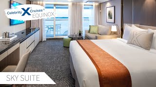 Sky Suite  Celebrity Equinox Full Walkthrough Tour amp Review 4K  2021 [upl. by Tempa]