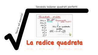 La radice quadrata  seconda lezione  Calcolare la radice con la scomposizione in fattori primi [upl. by Ghiselin478]