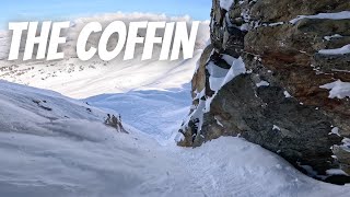 Skiing THE COFFIN at Whistler Blackcomb [upl. by Aridaj]