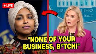 Karoline Leavitt DESTROYS Ilhan Omar on Live TV AGAIN [upl. by Raddi]