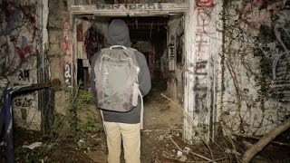 Scary Encounter at Abandoned Asylum at Night [upl. by Itsym]