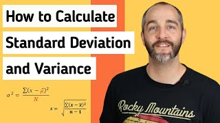 How to Calculate Variance and Standard Deviation [upl. by Serrano]