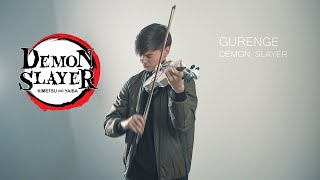 Gurenge  Demon Slayer Opening  Violin Cover by Alan Milan [upl. by Osmen928]