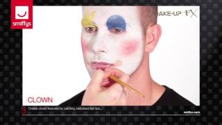 Male Clown Makeup Tutorial [upl. by Rese]