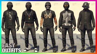 Top 5 Best Easy To Make Male Tryhard Outfits 8 GTA Online [upl. by Sayles]