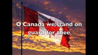 O Canada Celtic English  National Anthem Lyrics [upl. by Trixie993]