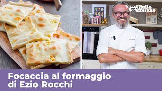 FOCACCIA AL FORMAGGIO DI RECCO ricetta di Ezio Rocchi risultato garantito [upl. by Aronoff]