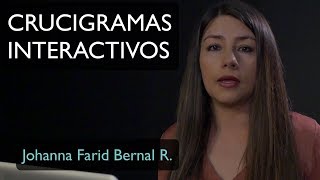 Tutorial Crucigramas interactivos en Educaplay [upl. by Evelinn]