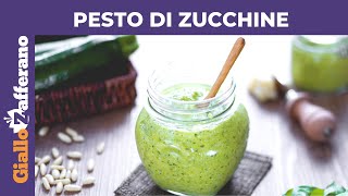 PESTO DI ZUCCHINE ricetta velocissima [upl. by Leilamag]