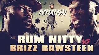 BRIZZ RAWSTEEN VS RUM NITTY SMACK RAP BATTLE  URLTV [upl. by Knowling]