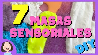 7 Masas Sensoriales divertidas [upl. by Ahsinotna]