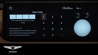 Valet Mode  Genesis GV70  HowTo  Genesis USA [upl. by Yecam408]