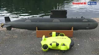 SUBMARINE HUNTER  QYSEA FIFISH V6 Underwater 4K DRONE [upl. by Sparkie]