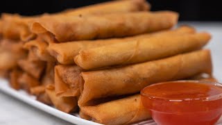 Perfect Lumpia Filipino Shanghai Recipe [upl. by Eade925]