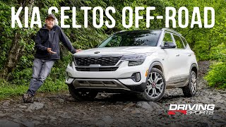 2021 Kia Seltos AWD Turbo Crossover Review and Offroad Test [upl. by Zerline]