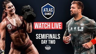 Day 2 Atlas Games — CrossFit Semifinal [upl. by Lotz]