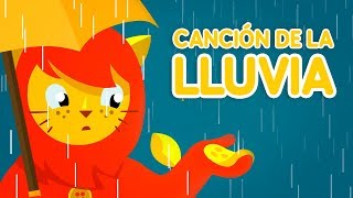 Canción infantil de la lluvia para niños y bebés ☔️  Nene León [upl. by Gies544]