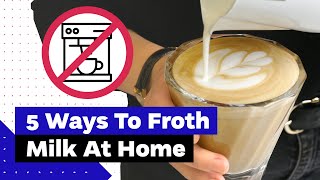 How To Froth Milk At Home Best Milk Frothers Review [upl. by Pamella565]