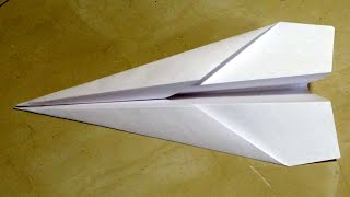 Como hacer un Avión de papel que vuela mucho  aviones de papel [upl. by Zielsdorf]