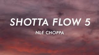 NLE Choppa  Shotta Flow 5 Lyrics [upl. by Sarilda382]