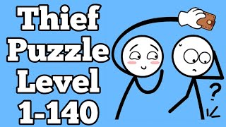 Thief Puzzle All Levels 1140 WalkThrough Solution Gameplay  WEEGOON Games [upl. by Ahsekahs301]