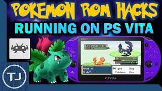 Playing Pokemon ROM Hacks On PS Vita [upl. by Lynus]