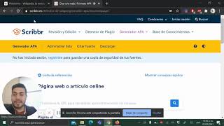 Citar páginas web en APA en 10 segundos [upl. by Anaz]