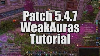 WoW Basic Weak Auras Tutorial  Cooldown Icons and Buffs [upl. by Annadiana907]