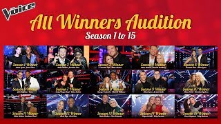 All The Voice Winners Season 115 [upl. by Oluap]