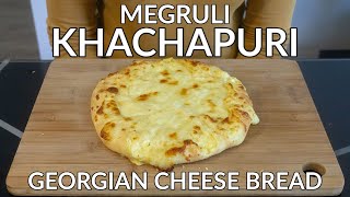 Megruli Khachapuri Recipe Georgian Double Cheese Bread [upl. by Nnaarual]