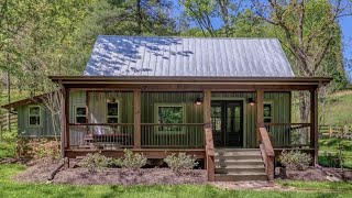 Rustic Stunning Little Cabin with Beautifully Decorated In Tennessee [upl. by Freeman141]