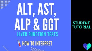 ALT AST ALP amp GGT Liver Function Tests  How to Interpret [upl. by Elorak164]