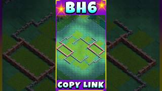 UNBEATEN BUILDER HALL 6 BASE WITH LINK clashofclans [upl. by Alejandro879]