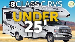 3 Small Class C RVs Under 25 [upl. by Carvey689]