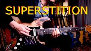 Stevie Wonder Stevie Ray Vaughan Superstition  guitar cover by Vinai T [upl. by Reece]