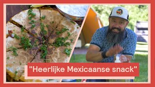 Mexicaanse Quesadillas 3  CampingKoken met Ramon [upl. by Neraa]