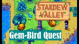 How to Solve the GemBird Riddle  Ginger Island  Stardew Valley NEW 15 Update [upl. by Malamut280]